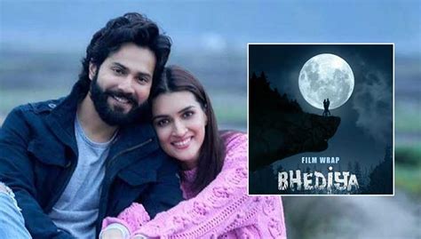 bhediya kriti sanon varun dhawan announce shoot wrap with a motion poster film gets a release