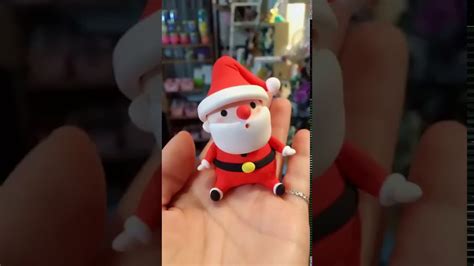 How To Make Clay Santa Claus Youtube