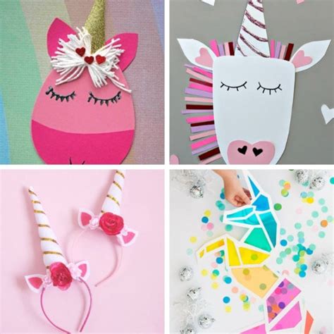60 Gorgeous And Easy Unicorn Crafts For Kids This Tiny Blue House