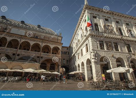 Piazza Dei Signori In Padua In Italy One The Most Famous Place Editorial Photography Image Of