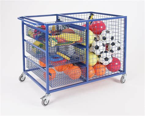 Sports Facility Equipment Jumbo Storage Trolley