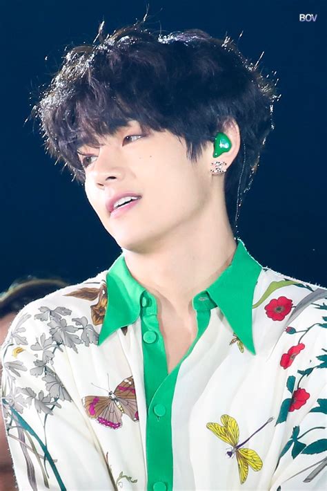 Bts V Handsome Hairstyle Bts Haircut Concert Doll Riyadh Army Favorite During Crazy Looks He