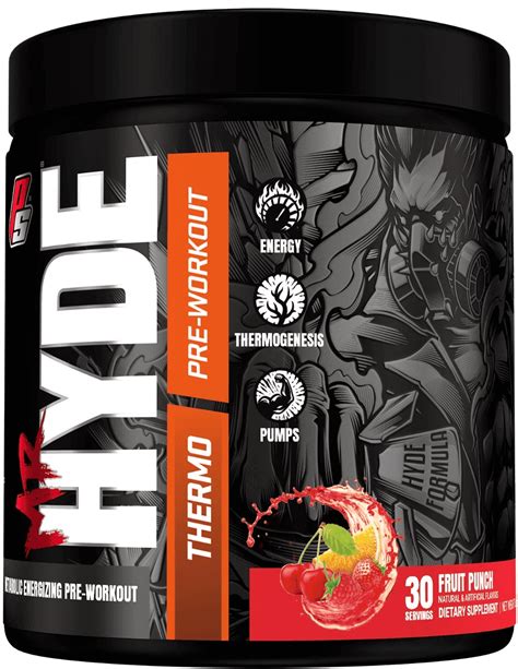 Buy Prosupps Mr Hyde Thermo Pre Workout Ripped 30 Servings Online Nutristar