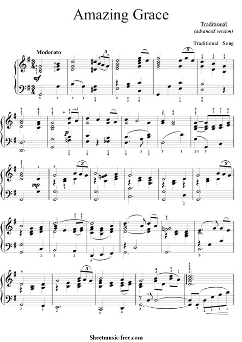 Get it as soon as fri, apr 16. Amazing Grace Sheet Music Piano | ♪ SHEETMUSIC-FREE.COM
