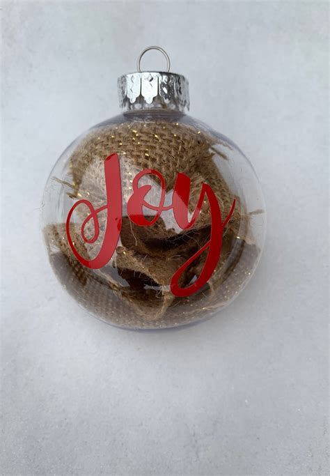 Cricut Christmas Joy Ornament Christmas Bulbs Christmas Joy