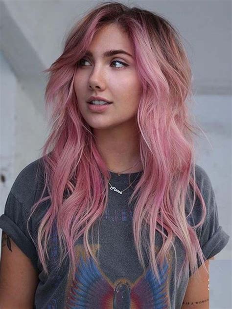 Hunger games hairstyle meets game of thrones hairstyle! Awesome Long Pink Hair Colors and Hairstyles for 2019 ...