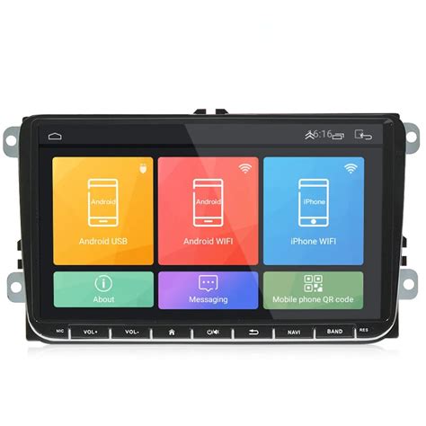 Universal For Vw Car Android Player 9 Inch Dvd Player 2din With Ultra