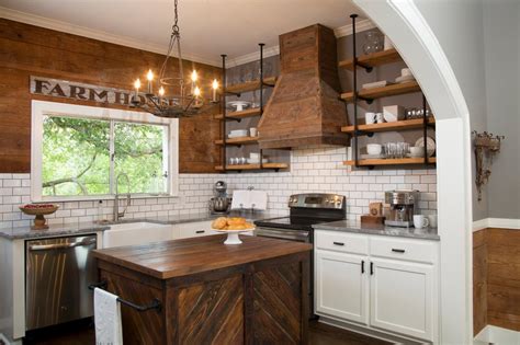 The Benefits Of Open Shelving In The Kitchen Hgtvs Decorating