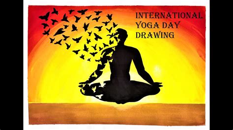 Hi, in this video i will help you to learn and try to solve the following queries for beginners (1) how to draw world music day step by step with a pencil. International Yoga day poster drawing | Meditation pose ...