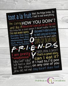Check out our friends tv quotes selection for the very best in unique or custom, handmade pieces from our prints shops. Friends TV Show Inspired Card / Greetings card / Birthday ...