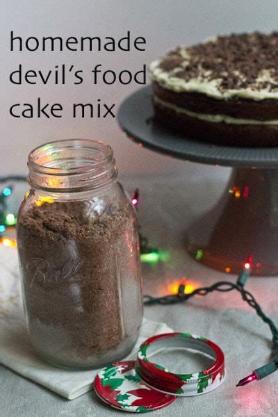 Homemade Devil S Food Cake Mix Devils Food Cake Mix Recipe Homemade Cake Mixes Homemade