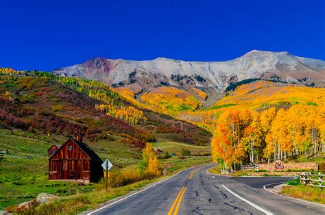 Fall Color Near Telluride Colorado Usa Blaine Harrington Iii