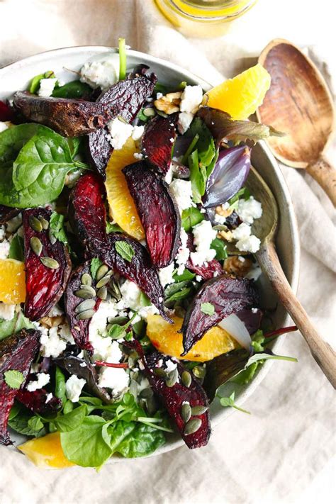 Roasted Beetroot Salad With Feta And Walnuts The Last Food Blog