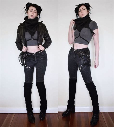 cyberpunk fashion women cyberpunk fashion in 2020 futuristic fashion urban fashion women