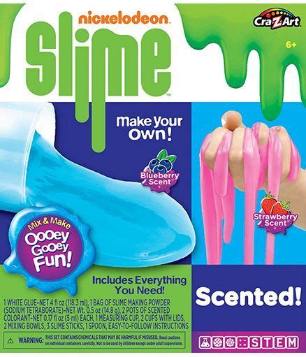 Make Your Own Scented Slime Be Part Of The Make Your Own Slime Craze