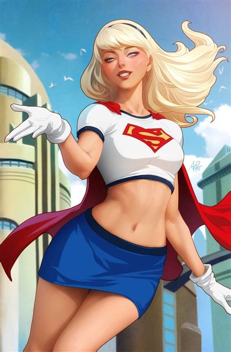 Supergirl Artgerm Dc Comics Dc Universe