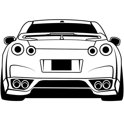 Our Favorite Advices How To Draw A Gtr Drawing A Car Nissan Skyline Gtr