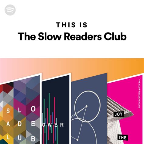 This Is The Slow Readers Club Spotify Playlist