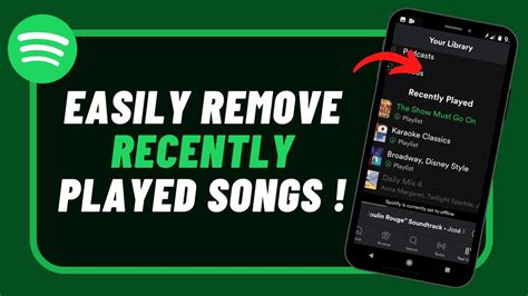 How To Delete Recently Played On Spotify Youtube