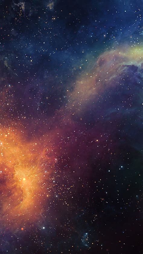 Galaxy Nebula Space Infinite Stars Wallpaper Iphone