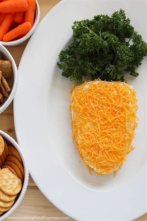 Easter Carrot Cheese Ball Yummy Healthy Easy