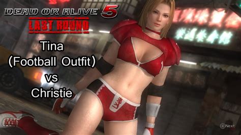 Dead Or Alive 5 Last Round Ps4 Tina Armstrong Vs Christie 60fps Youtube
