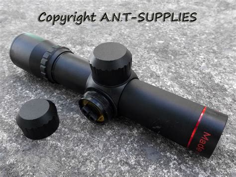 AnTac 4 5x20 Compact Rifle Scope Mil Dot Crosshairs Freepost UK