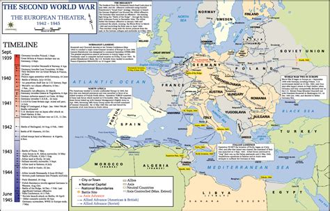 World War Ii In Europe Timeline