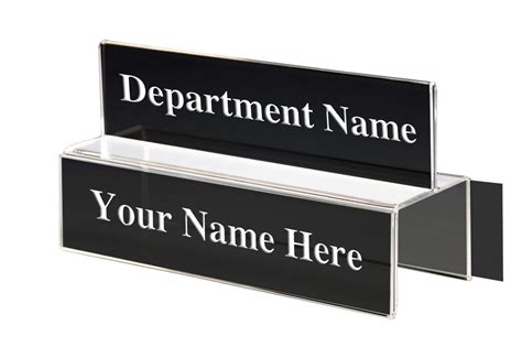 Tiered Cubicle Name Plate Holder Name Plate Plate Holder Desk Name