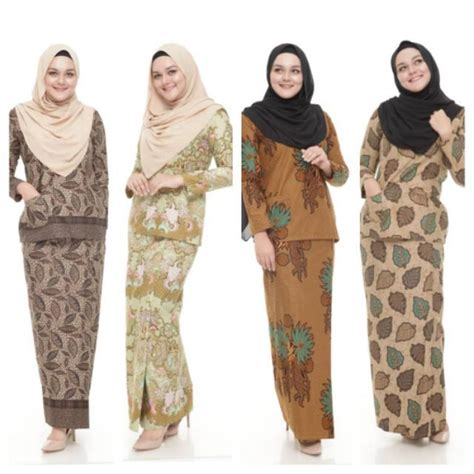 #ratnaexclusive 'special malaysia day edition' terbaru ni sangat exclusive dgn pleated dan special embellishment yang buat design nmpk mewah. Baju Kurung Kedah Batik | Shopee Malaysia
