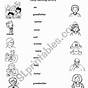 Matching Family Worksheet For Kindergarten