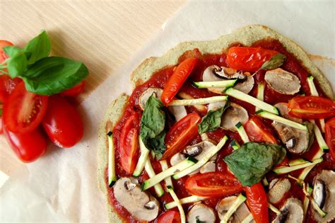 Gezonde Pizza Van Courgette Gezonde Pizza Recepten Gezonde Recepten