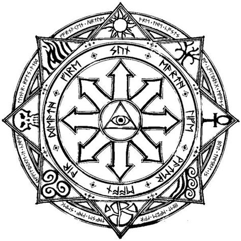 The Star Of Chaos Chaos Magick Magick Symbols Esoteric Symbols Occult
