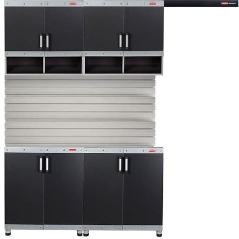 Maybe you would like to learn more about one of these? Rubbermaid FastTrack Garage Laminate Cabinet Set with Wall ...