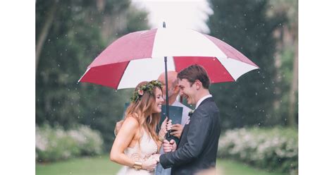 Rainy Day Wedding Pictures Popsugar Love And Sex Photo 5