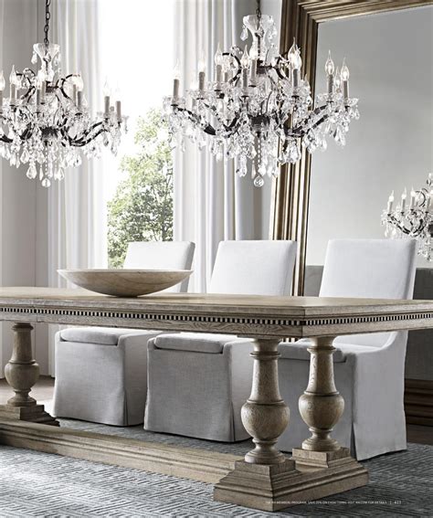 RH Source Books | Restoration hardware dining room, Dining table