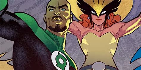 green lantern and hawkgirl cosplay proves dceu needs fan favorite heroes
