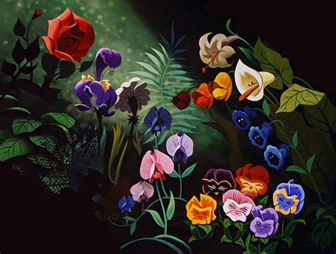 Flowers From Alice In Wonderland Disney Photo 30758068 Fanpop