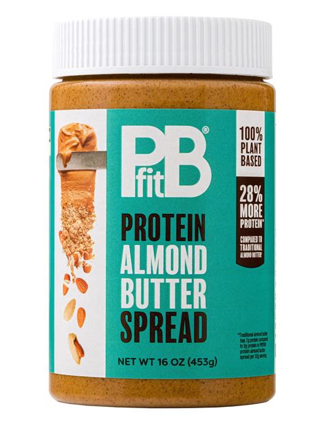 Pbfit Protein Almond Butter Spread 16 Oz