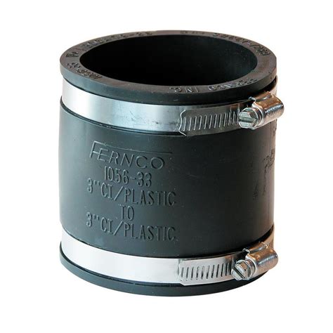 We did not find results for: Fernco 3-in x 3.46-in dia Flexible PVC Coupling Fittings ...