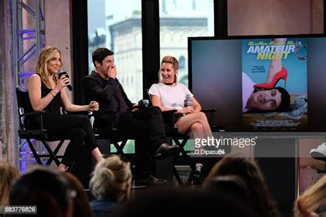 Jenny Mollen Jason Biggs And Ashley Tisdale Attend The Aol Build News Photo Getty Images