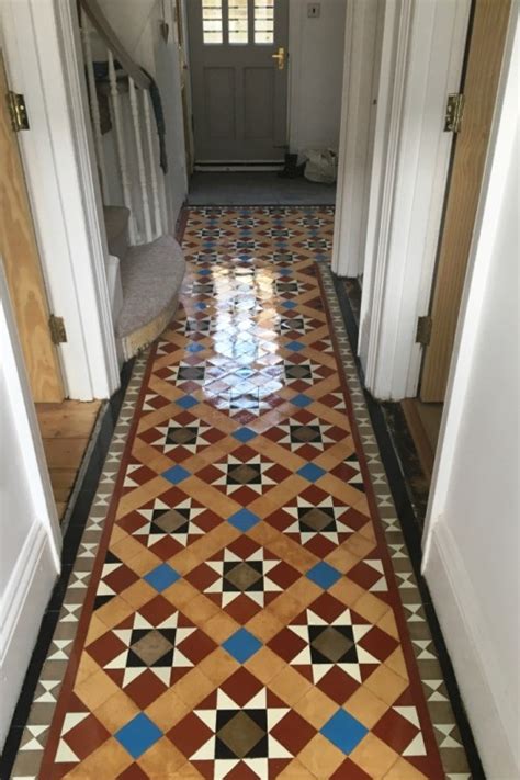 Original Victorian Tiles Restored to Top Condition in Brighton - East