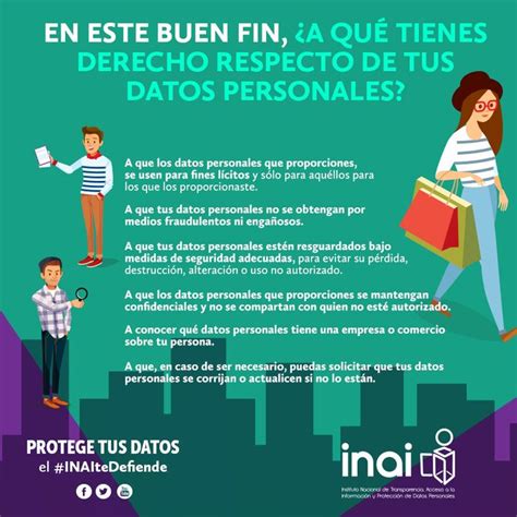 Inai Recomienda Como Proteger Tus Datos En El Buen Fin