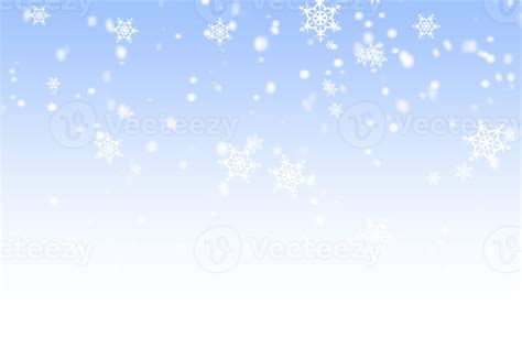 Winter Snow Falling Effect Isolated On Transparent Background 32747472 Png