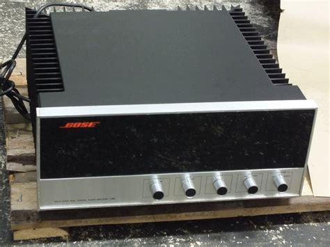 Infrequent Sound Sextex Technology Bose 1801 Stereo Power Amplifier 1974 Made In Usa