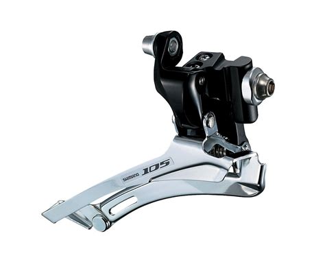 shimano 105 fd 5700 front derailleur 2 x 10 speed braze on performance bicycle