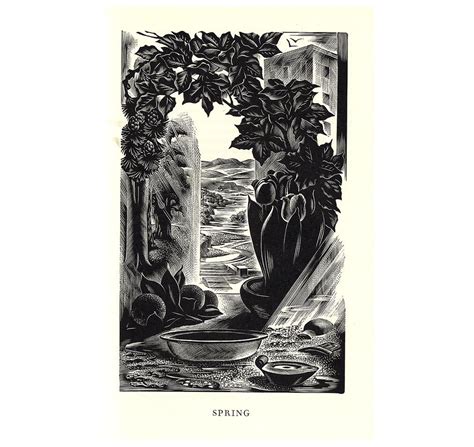 Learn more about the piece and artist, and its final selling price. Agnes Miller Parker, Spring (wood engraving) | Lithography ...