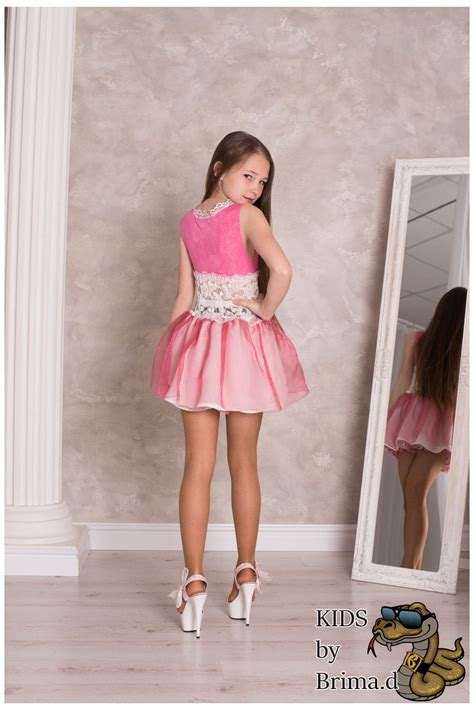 Custom Made Sweet Pink Dress Kids By Brimad Teenage Girl Outfits