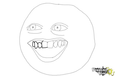 How To Draw Annoying Orange Super Easy Drawingnow