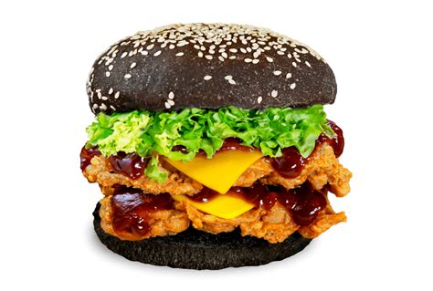 Double Premium Chicken Burger Borenos Fried Chicken Kota Kinabalu